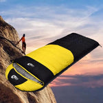 Winter ultra light warm adult envelope 95% white goose down sleeping bag with compression bag, suitable for backpacking camping windfallheights