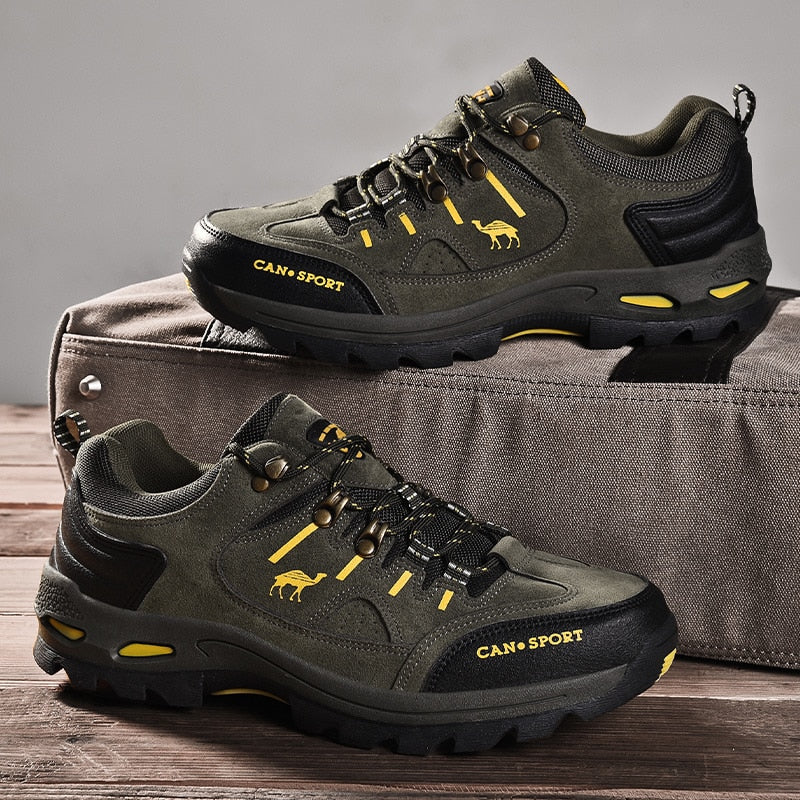 High Quality Men Hiking Shoes Autumn Winter Brand Outdoor Mens Sport Trekking Mountain Boots Waterproof Climbing Athletic Shoes windfallheights