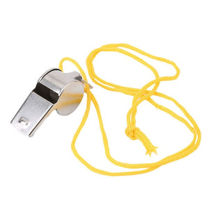 Stainless Steel Whistle First Aid Whistle Soccer Football Basketball Hockey Baseball Sports Referee Whistle Survival Outdoor windfallheights