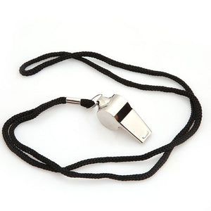 Stainless Steel Whistle First Aid Whistle Soccer Football Basketball Hockey Baseball Sports Referee Whistle Survival Outdoor windfallheights