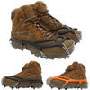 Snow Non Slip Climbing Crampons Cleats Shoe Cover Ice Gripper For Spikes Hiking Winter Manganese Steel Outdoor Cleats Overshoes windfallheights