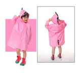 VILEAD Cute Dinosaur Polyester Baby Raincoat Outdoor Waterproof Rain Coat Children Impermeable Poncho Boy Girl Rain Jacket Gift windfallheights