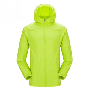 Men Women Raincoat Hiking Travel Waterproof Windproof Jacket Outdoor Bicycle Sports Quick Dry Rain Coat Sunscreen Unisex #0825 windfallheights