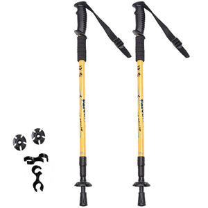 2pcs/lot Nordic Walking Poles Adjustable Trekking Poles Telescopic Scandinavian Walking Sticks Anti Shock Hiking Stick windfallheights