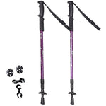 2pcs/lot Nordic Walking Poles Adjustable Trekking Poles Telescopic Scandinavian Walking Sticks Anti Shock Hiking Stick windfallheights