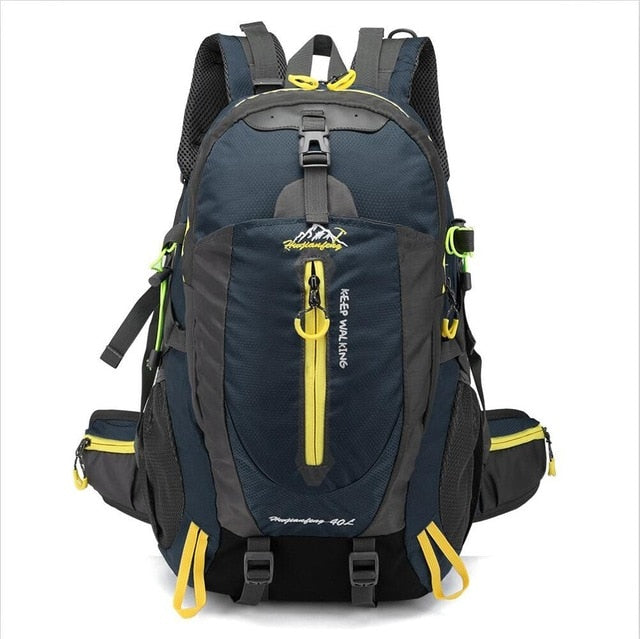 Waterproof Climbing Backpack Rucksack 40L Outdoor Sports Bag windfallheights