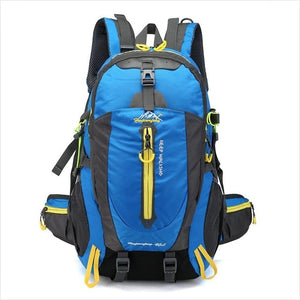 Waterproof Climbing Backpack Rucksack 40L Outdoor Sports Bag windfallheights