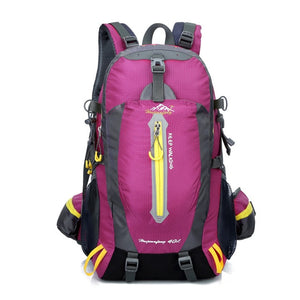 Waterproof Climbing Backpack Rucksack 40L Outdoor Sports Bag windfallheights