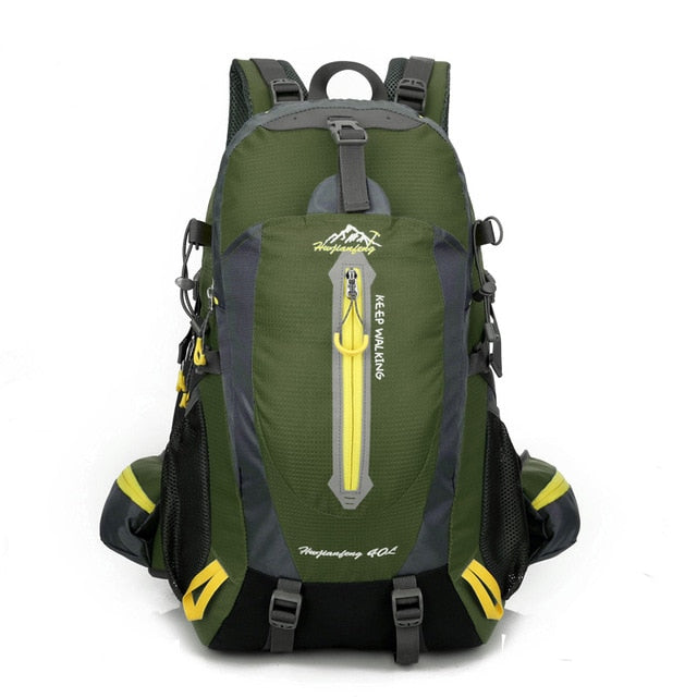 Waterproof Climbing Backpack Rucksack 40L Outdoor Sports Bag windfallheights