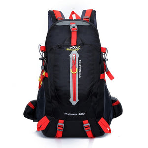 Waterproof Climbing Backpack Rucksack 40L Outdoor Sports Bag windfallheights