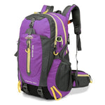 Waterproof Climbing Backpack Rucksack 40L Outdoor Sports Bag windfallheights