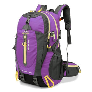 Waterproof Climbing Backpack Rucksack 40L Outdoor Sports Bag windfallheights