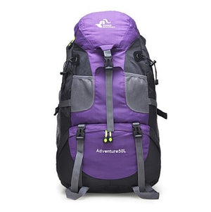 New 50L & 60L Outdoor Backpack Camping Climbing Bag Waterproof Mountaineering Hiking Backpacks Molle Sport Bag Climbing Rucksack windfallheights