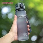 Hot Sports Water Bottle 500ML 1000ML Protein Shaker Outdoor Travel Portable Leakproof Drinkware Plastic My Drink Bottle BPA Free windfallheights