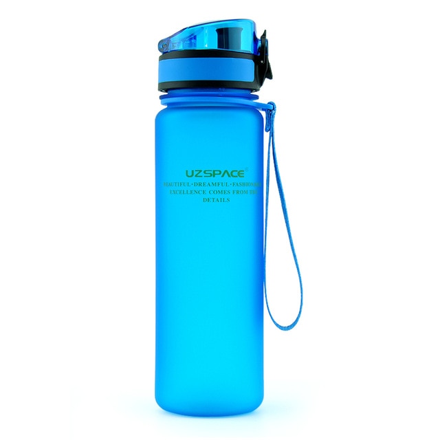 Hot Sports Water Bottle 500ML 1000ML Protein Shaker Outdoor Travel Portable Leakproof Drinkware Plastic My Drink Bottle BPA Free windfallheights