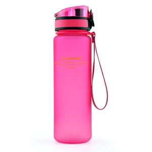 Hot Sports Water Bottle 500ML 1000ML Protein Shaker Outdoor Travel Portable Leakproof Drinkware Plastic My Drink Bottle BPA Free windfallheights