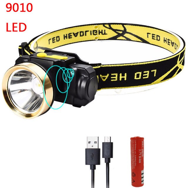 Litwod Z307307 9000LM 3pcs XM-L2 U3 3*COB Led Headlamp Headlight Head Lamp Flashlight Torch Lantern 18650 or 3* AA battery windfallheights