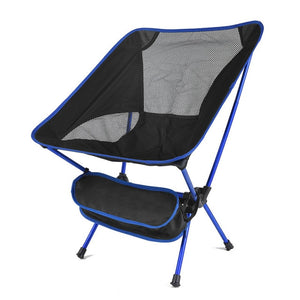 Portable Ultralight Folding Chair Superhar Camping Beach Chair High Load Aluminiu Fishing Hiking Picnic BBQ Seat Outdoor Tools windfallheights