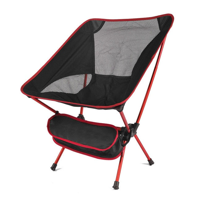 Portable Ultralight Folding Chair Superhar Camping Beach Chair High Load Aluminiu Fishing Hiking Picnic BBQ Seat Outdoor Tools windfallheights