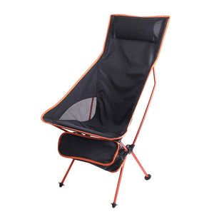 Portable Ultralight Folding Chair Superhar Camping Beach Chair High Load Aluminiu Fishing Hiking Picnic BBQ Seat Outdoor Tools windfallheights