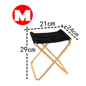 Folding Fishing Chair Lightweight Picnic Camping Chair Foldable Aluminium Cloth Outdoor Portable Beach Chair Outdoor Furniture windfallheights