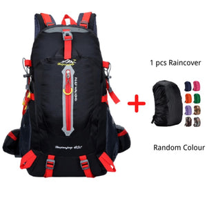 Waterproof Climbing Backpack Rucksack 40L Outdoor Sports Bag windfallheights