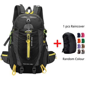 Waterproof Climbing Backpack Rucksack 40L Outdoor Sports Bag windfallheights