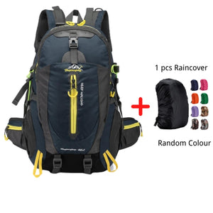 Waterproof Climbing Backpack Rucksack 40L Outdoor Sports Bag windfallheights