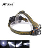 ANJOET 1200 Lumens 100M Distance Head Lamp 3* AAA Battery or 18650 LED Lamp IR Sensor Headlight Lantern Flashlight Camping windfallheights